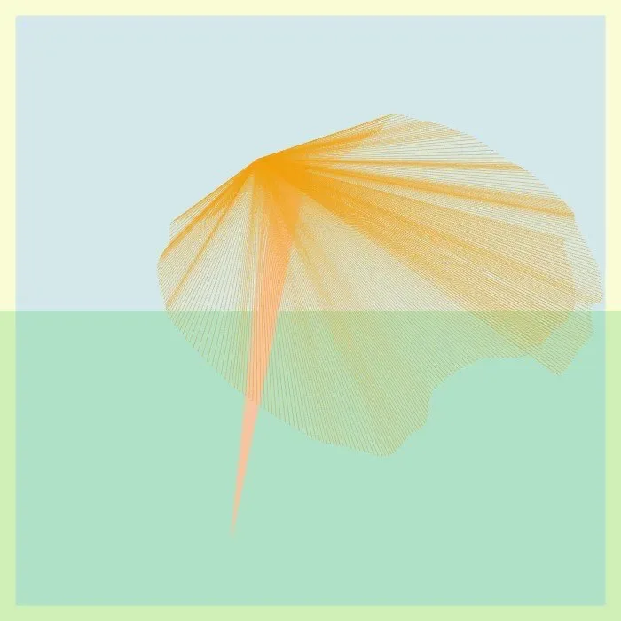 Cripto Chapeletas 001 — ZYDRON (2021). Imagem, Processing.