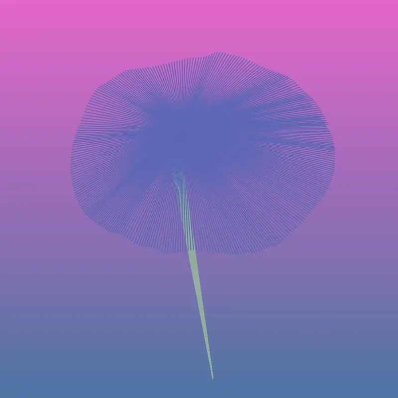 Crypto Chapeletas 2112021 — ZYDRON (2021). Generativa, p5.js.