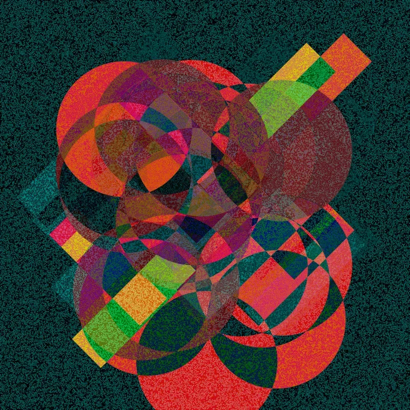 Fuzzy Haus — ZYDRON (2022). Generativa, p5.js.