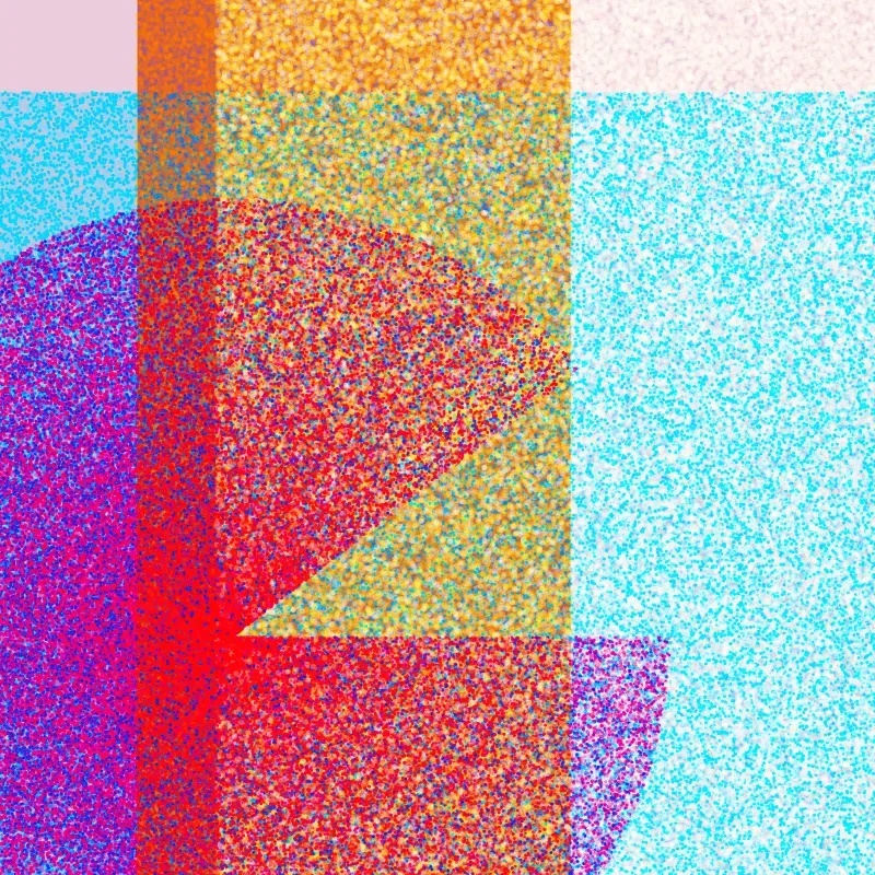 Imaginary Dawn — ZYDRON (2021). Generativa, p5.js.