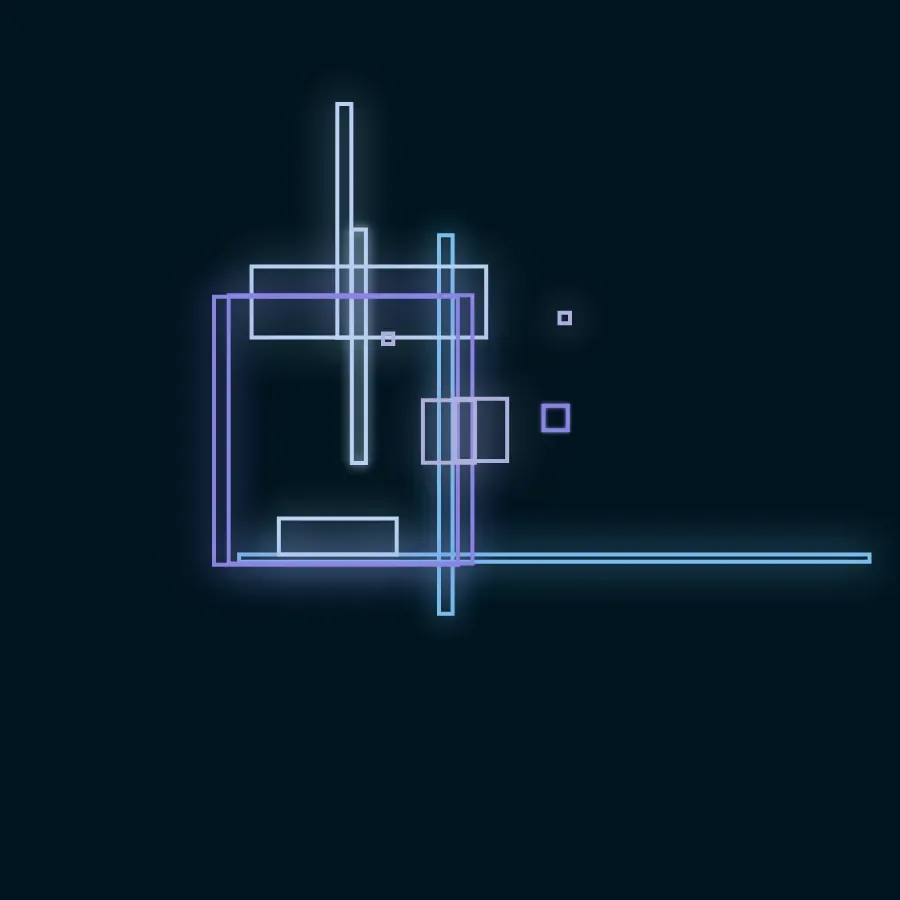 Neons — ZYDRON (2022). Generativa, Processing.